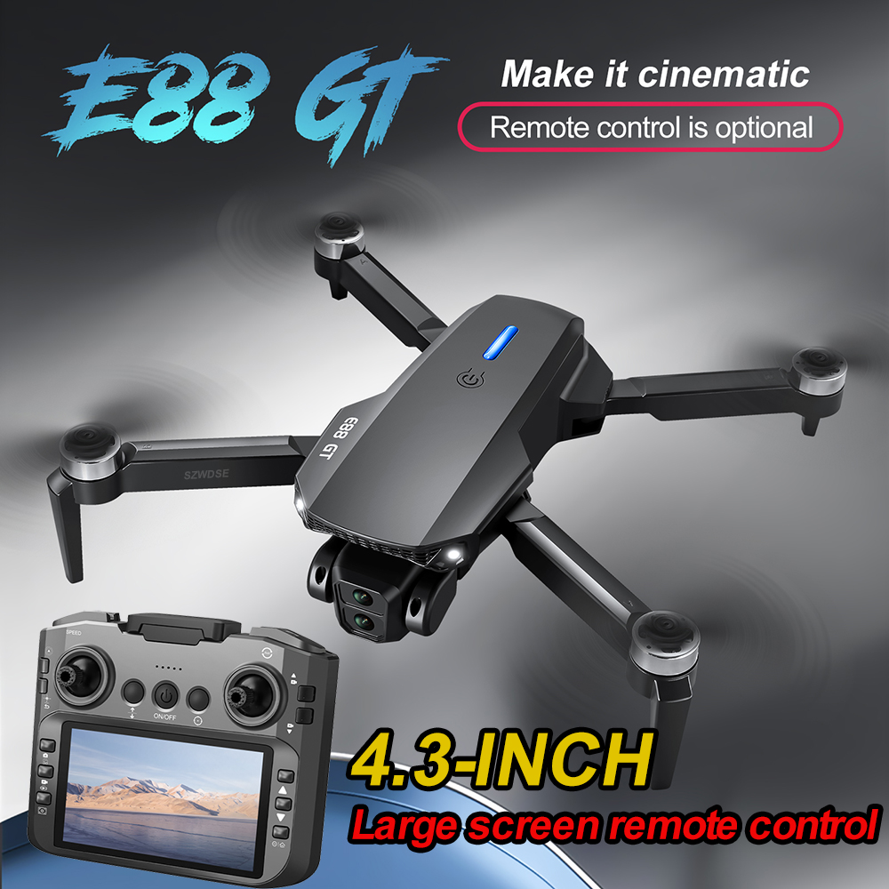 Drone Controller Screen - NEW E88GT Optical Flow Positioning Drone