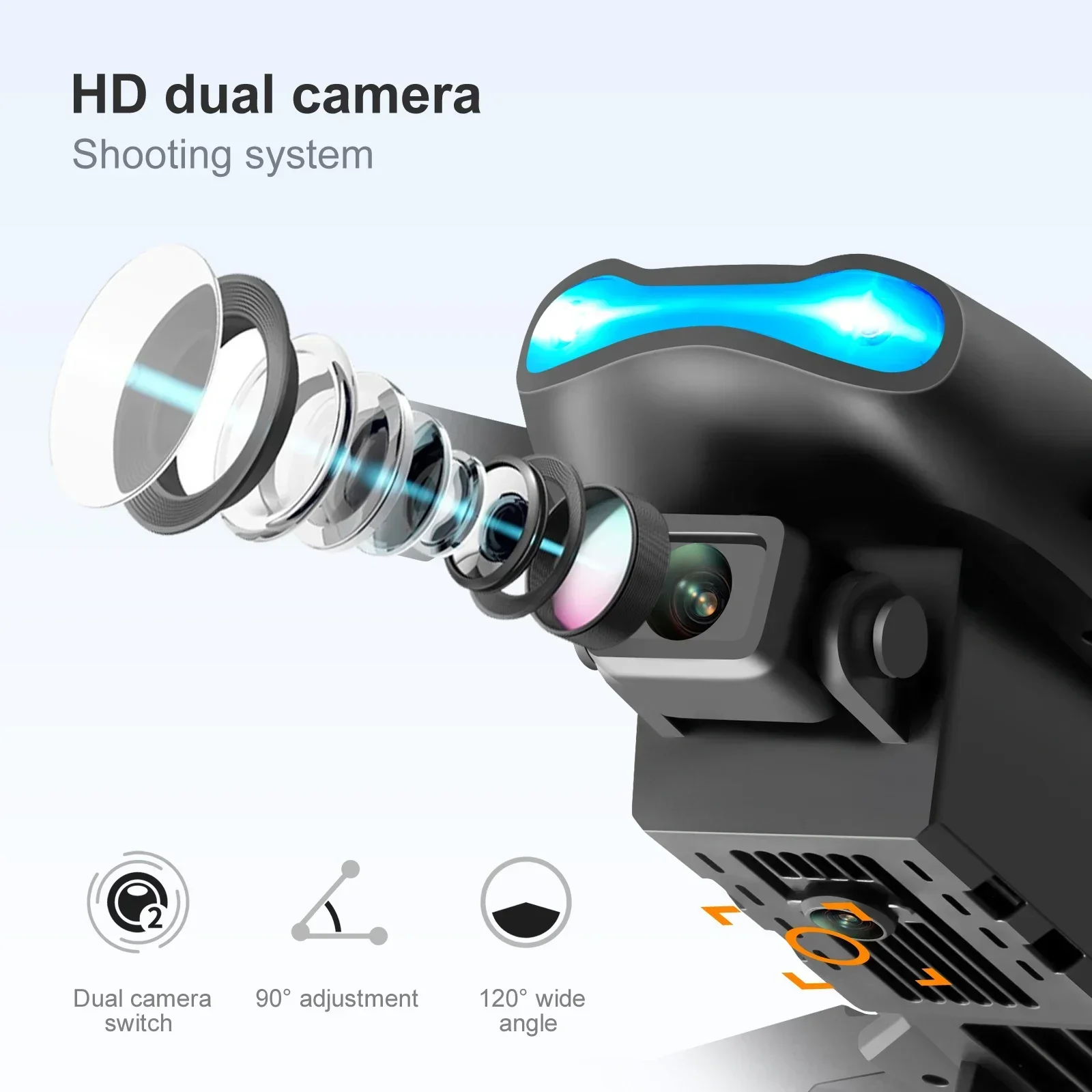 New E99 Pro HD 4K Drone Dual C - огляд і ціна Drone Controller Screen