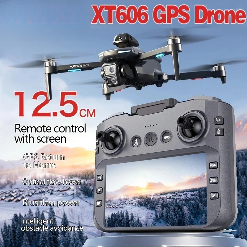 Original XT606 MAX GPS Drone 4 - огляд і ціна Jjrc Drone X12