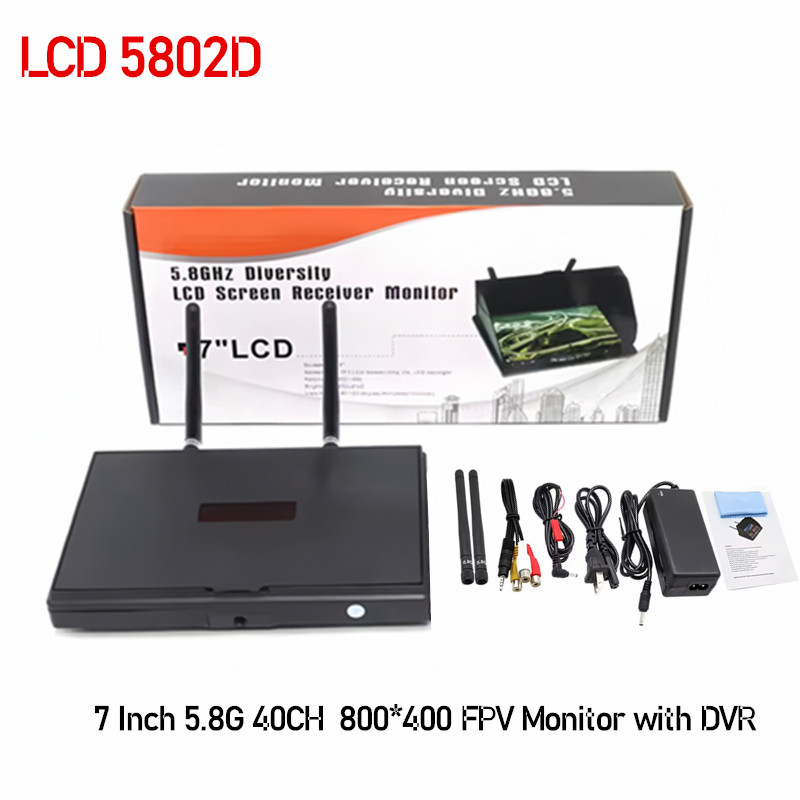 5.8G FPV DVR LS5802D 7 Inch Mo - огляд і ціна Drone Controller Screen