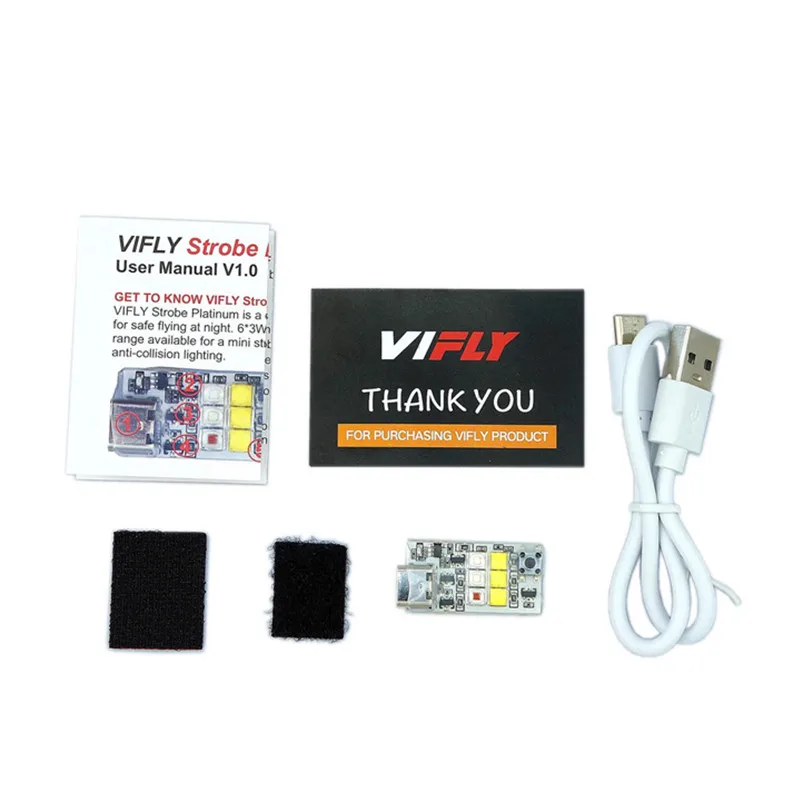 VIFLY Strobe Platinum 4 Color  - огляд і ціна Drone Strobe Light